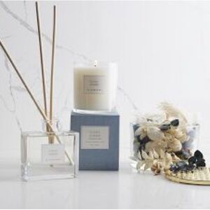 Pottery Barn White and Blue Aromatherapy Set